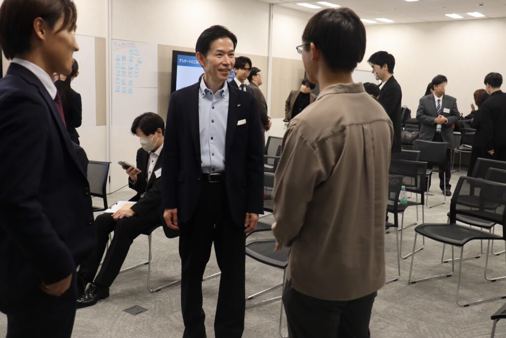 セミナー終了後の交流風景